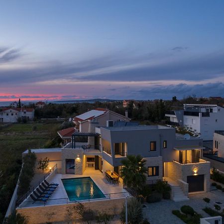 Villa Roca With Heated Pool And Sauna Privlaka  Exterior photo